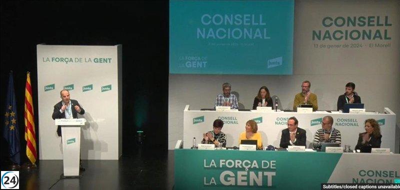 Turull critica la acusación de xenofobia hacia Junts al abordar la cuestión migratoria
