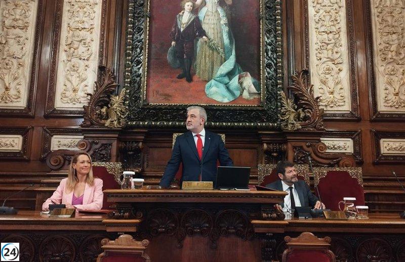 El pleno rechaza los Presupuestos de Collboni, que se someterá a cuestión de confianza el 2 de mayo