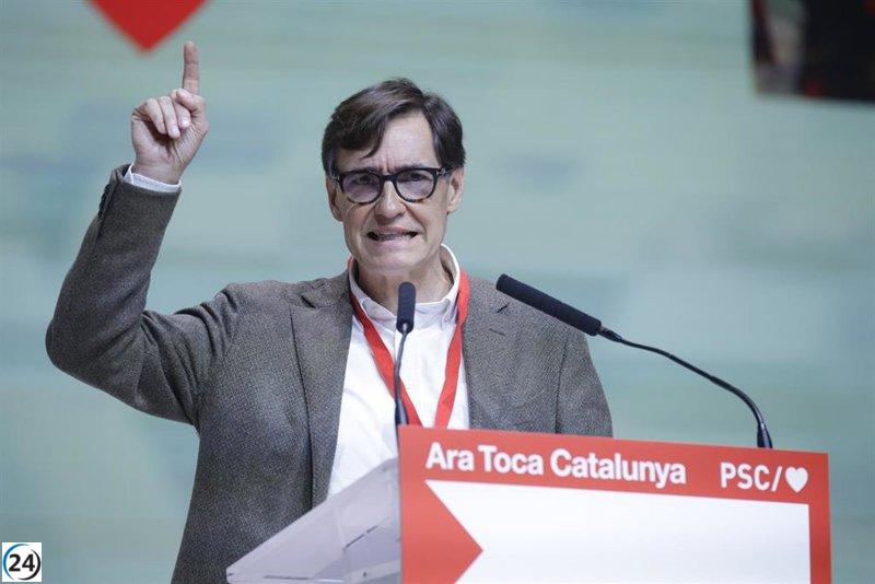 Illa (PSC) confía en obtener una financiación justa para Catalunya asumiendo la presidencia.