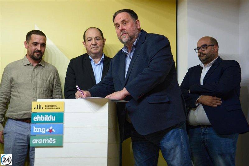 Partidos nacionalistas firman acuerdo de coalición para las europeas defendiendo su legado