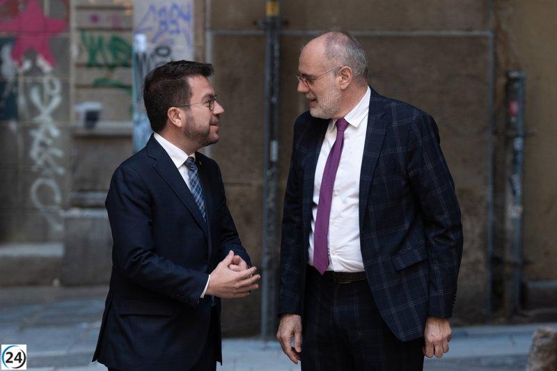 Aragonès considera que el artículo 92 de la Constitución es la mejor opción para un referéndum.