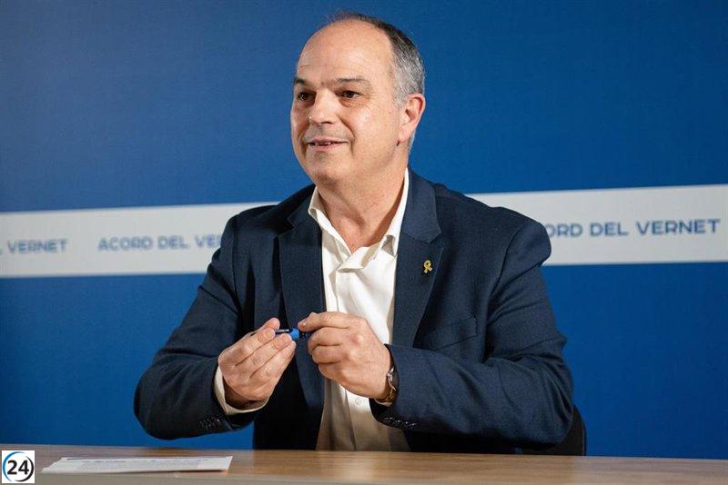 Turull (Junts) crea división entre Puigdemont y Sánchez en torno al 12M