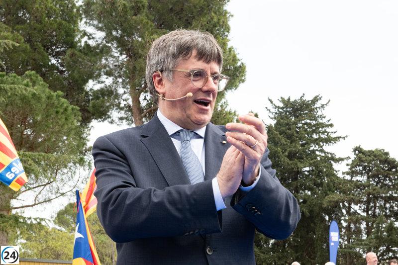 Puigdemont citado por el Supremo para declarar por 'Tsunami' vía videoconferencia.
