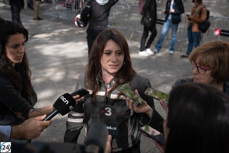 Vega de la CUP insta a Junts a retirar la demanda contra las expertas del caso Casol.