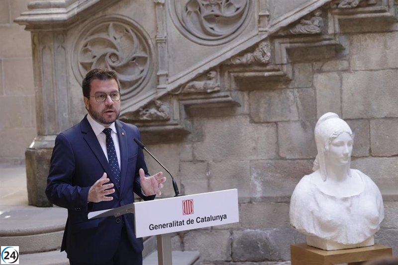 Aragonès aboga por dejar de ser