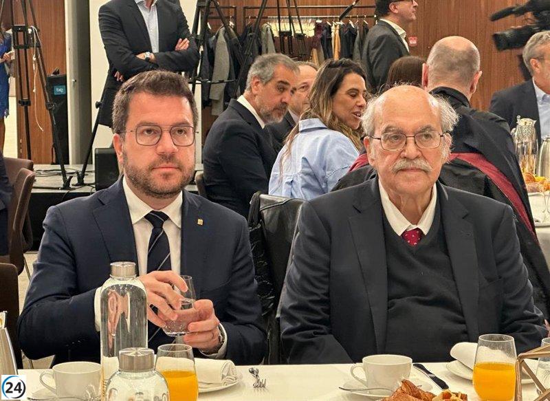 Aragonès promete guarderías gratuitas durante todo su mandato.