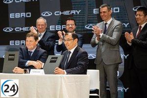 Chery y Ebro unen fuerzas para fabricar 50.000 vehículos en la planta de la antigua Nissan para 2027