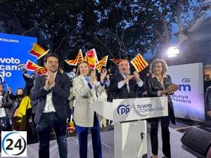 Fernández (PP) insta a Sánchez y Puigdemont a resolver los problemas y retirarse de la política.