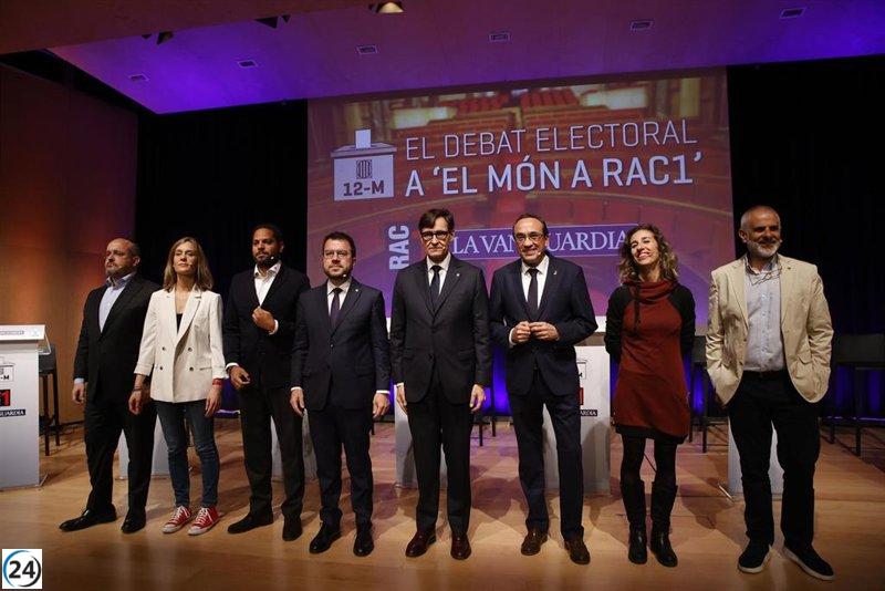Sánchez y Puigdemont equiparados por la derecha, mientras la izquierda denuncia ataques