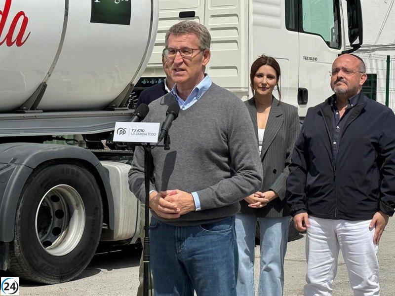 Feijóo critica a Sánchez: 