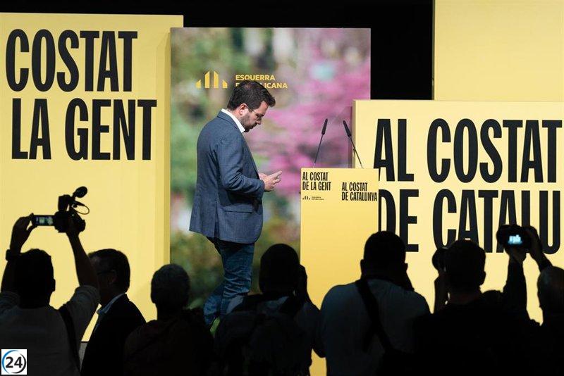 ERC pierde liderazgo independentista ante PSC y Junts tras perder 13 escaños.