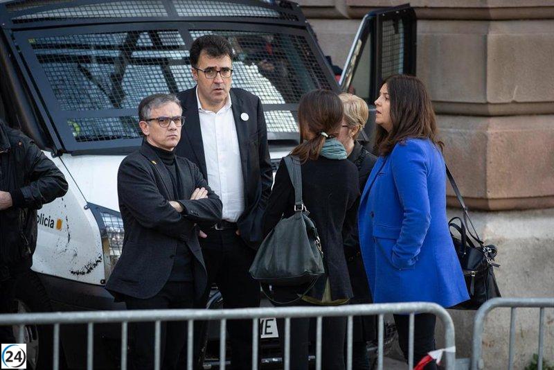 El TSJC fija la fecha del juicio a Jové, Salvadó y Garriga para el 27 de septiembre tras ser aplazado por el 12M