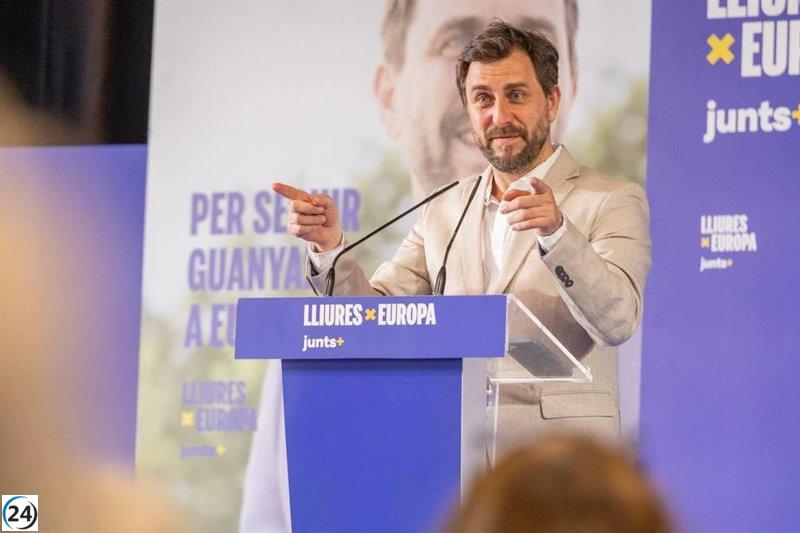 Comín señala a Sánchez como cómplice del ataque legal contra el independentismo