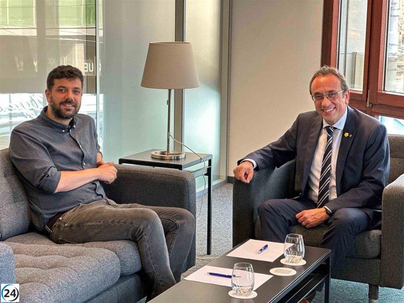 Rull se compromete a proteger los derechos de Wagensberg en su reunión en Ginebra.