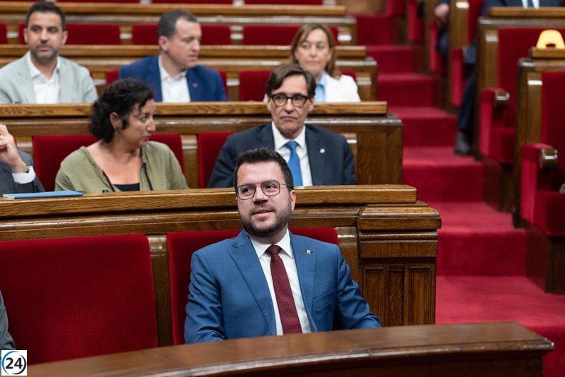 Aragonès advierte sobre el peligro de la extrema derecha y llama a no descuidar los derechos.