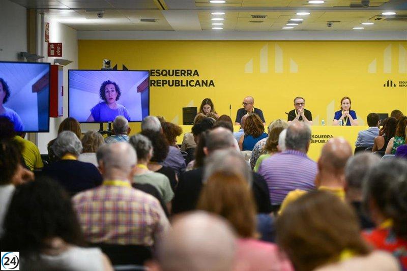 ERC presiona para cerrar un acuerdo de investidura en julio en la Generalitat.
