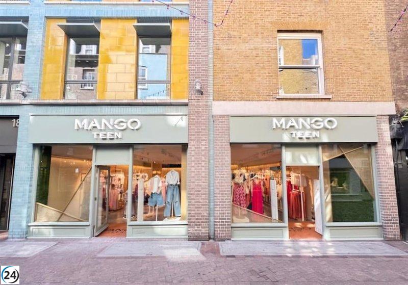 Mango Teen planea expansión internacional con 15 nuevas tiendas en 2024.