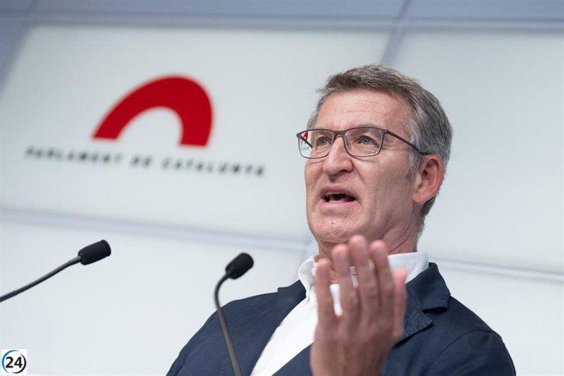Feijóo pide al PSC coherencia histórica en la distribución de senadores