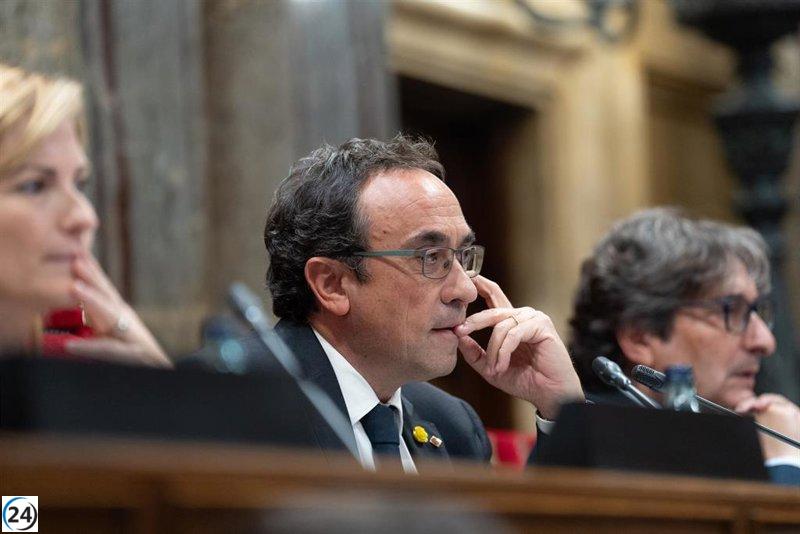 Rull asegura que Puigdemont estará seguro en el Parlament bajo su presidencia.