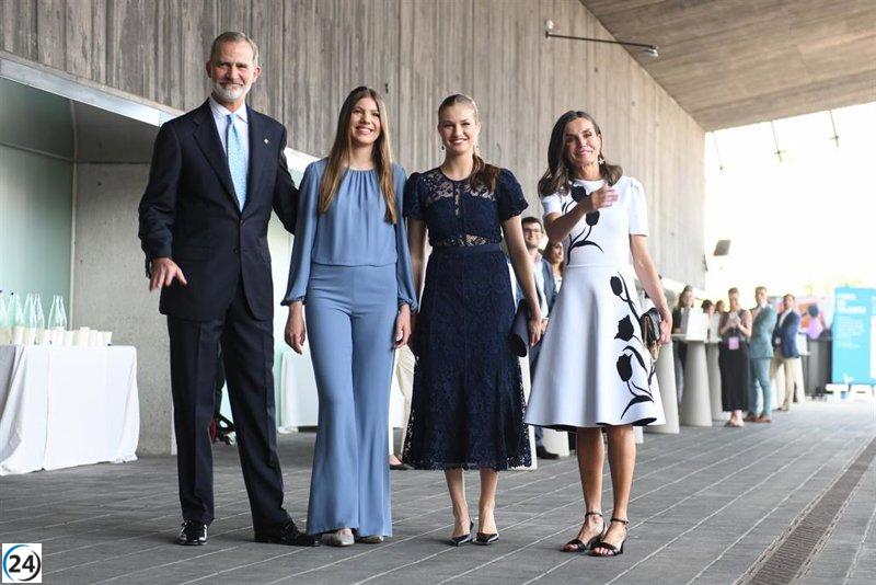 Princesa Leonor llama a los jóvenes a ser ambiciosos sin perder contacto con la realidad.