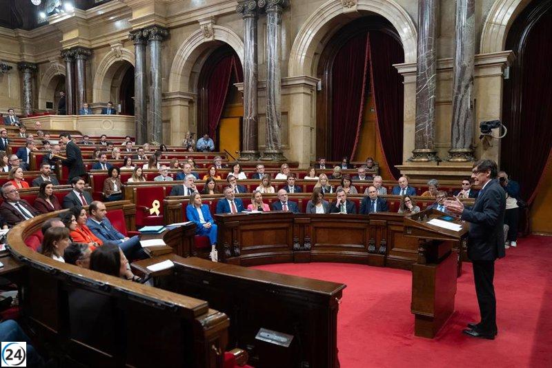 Independentistas exigen al Parlament reconocer la