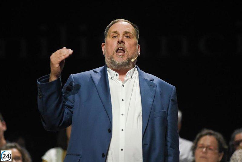 Junqueras de ERC afirma su presencia en fechas clave: 