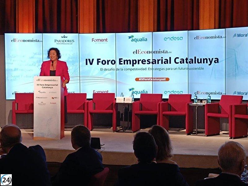 Romero pronostica crecimiento del PIB catalán: 2,7% en 2024 y 2,2% en 2025