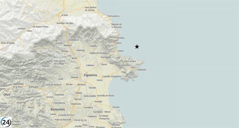Temblor en la costa de Girona: 2,3 grados en el Cap de Creus.