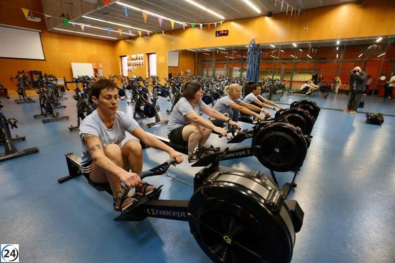 El Hospital del Mar y la Ufec promueven remo terapéutico para pacientes de cáncer de mama.