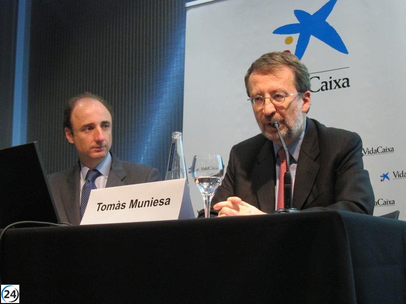 Tomás Muniesa nombrado presidente no ejecutivo de CaixaBank a partir de enero.
