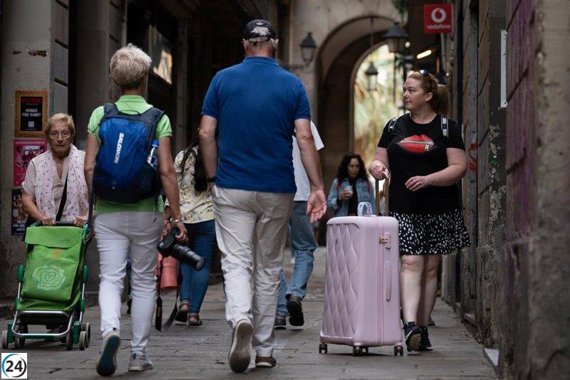 Incremento del 0,4% en las pernoctaciones hoteleras de Catalunya durante octubre.