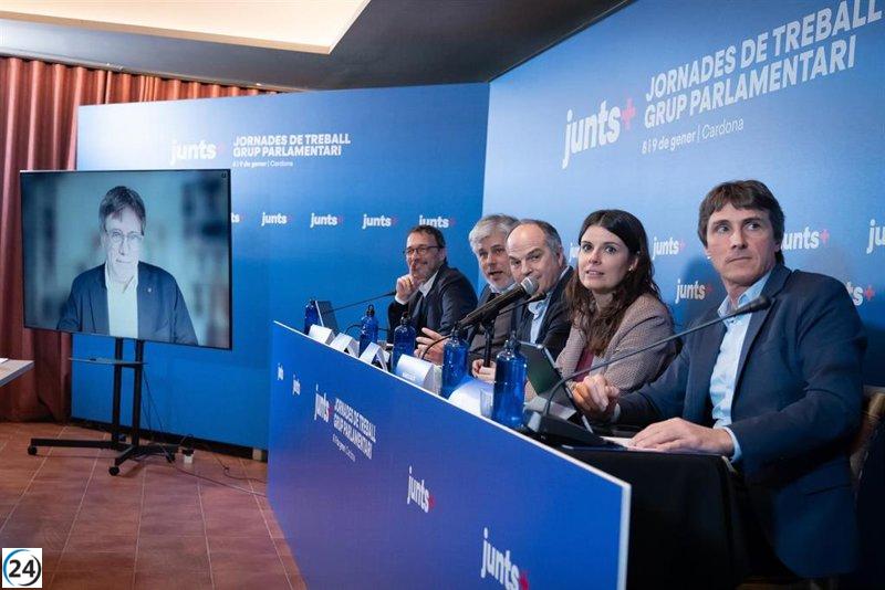 Sales (Junts) exige a Illa que busque un acuerdo con ERC y Comuns para aprobar los Presupuestos.