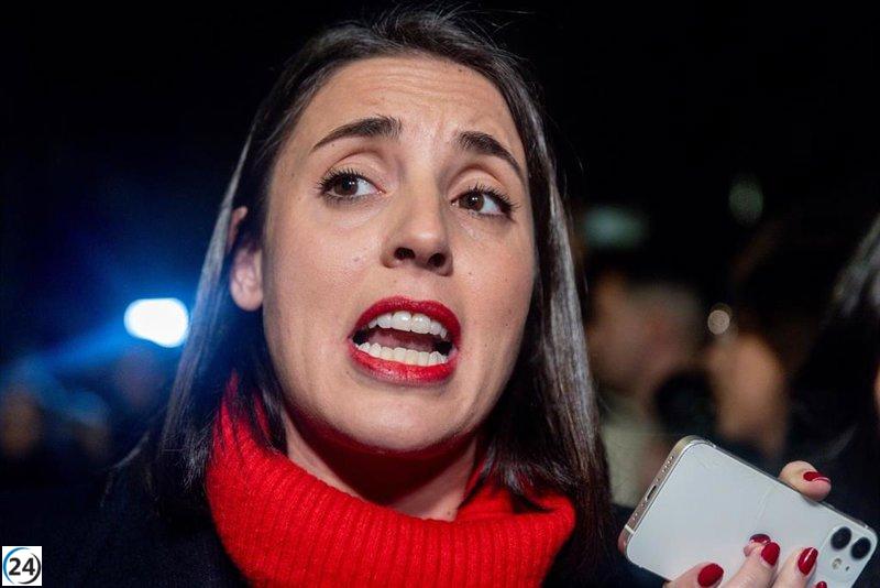 Irene Montero sugiere que el PSOE incorpore a Sumar en sus filas.