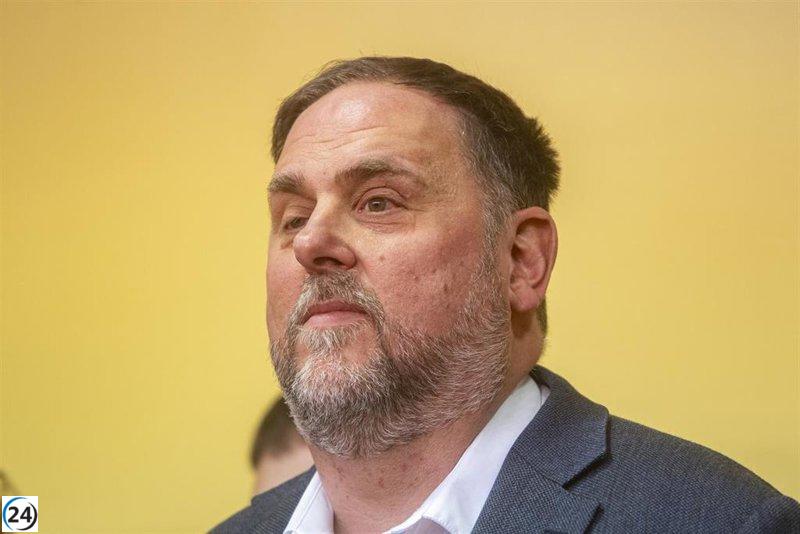 Junqueras (ERC) descarta un pacto de Presupuestos y exige al PSC que respete los acuerdos.