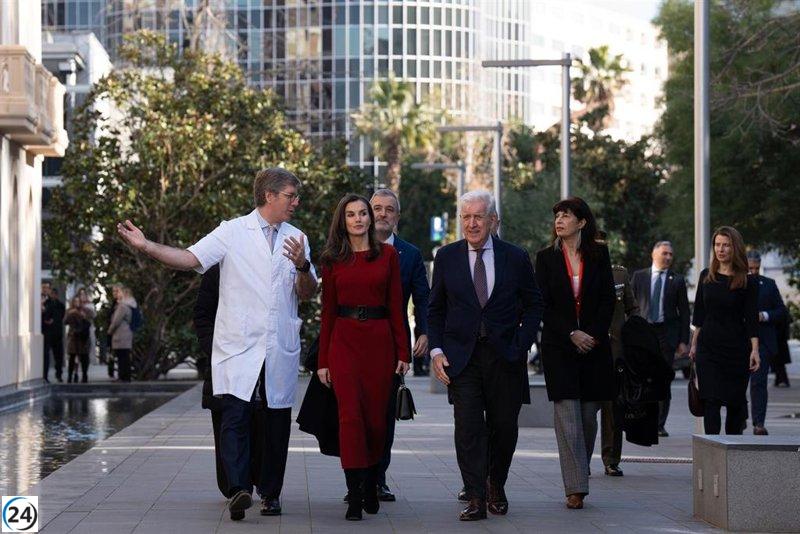 La Reina Letizia asiste al Hospital Dexeus en Barcelona para los XIX Premios Dexeus Mujer.