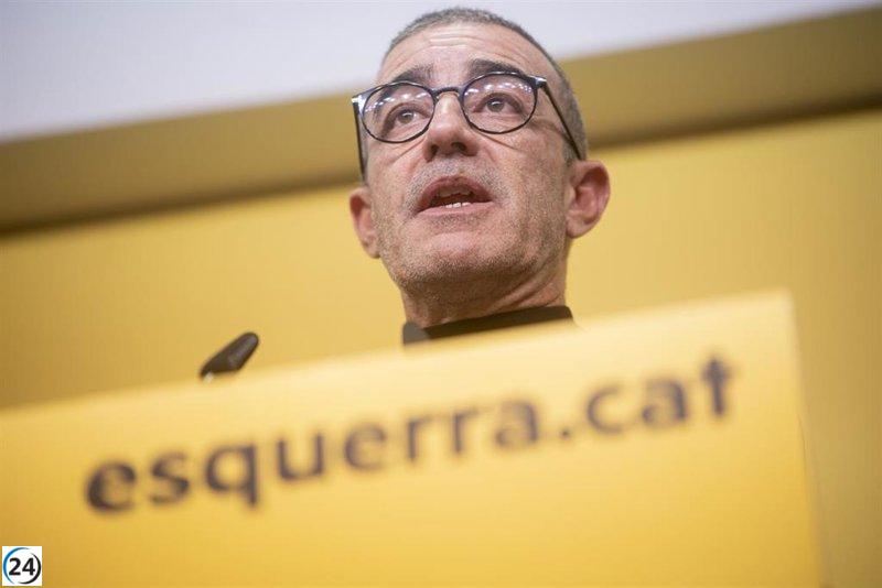 Godàs critica a la cúpula de ERC por buscar un dominio político en el partido.