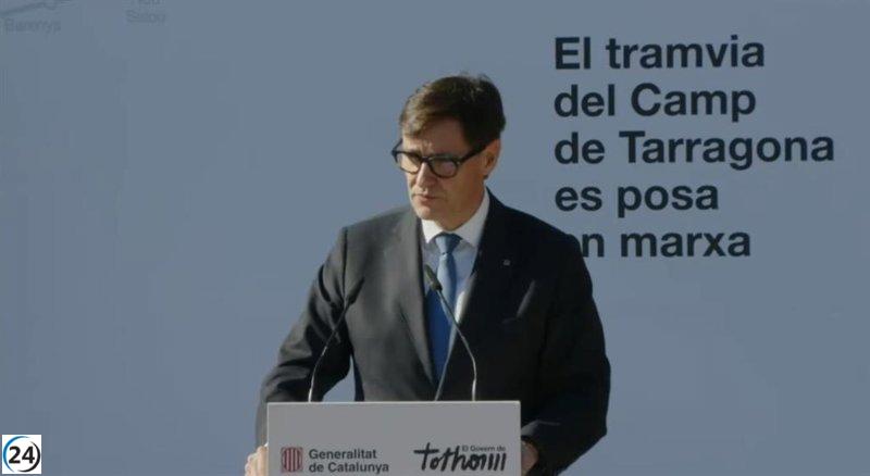 El Govern anuncia la inauguración del primer tramo del tranvía del Camp de Tarragona para 2028.