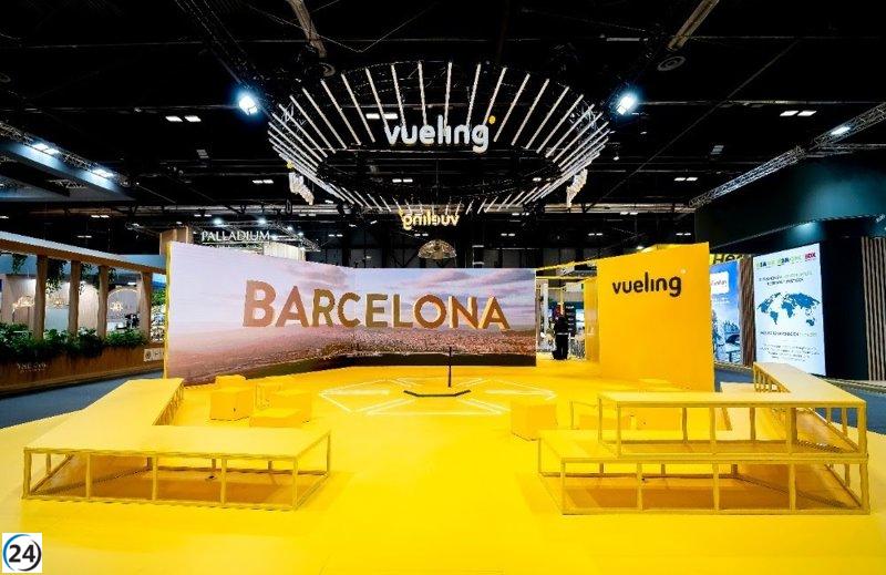 Vueling presenta una experiencia única en su centro de operaciones en Fitur 2025.