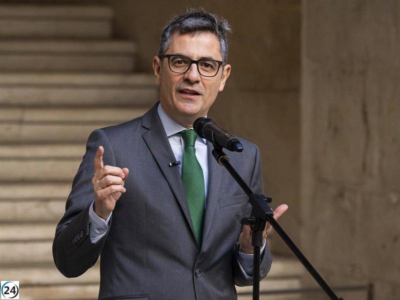 Bolaños asegura que las negociaciones con Junts sobre inmigración están muy avanzadas.