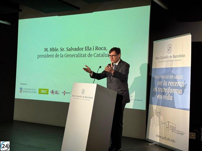 Illa aboga por un liderazgo decidido en la investigación en Catalunya.