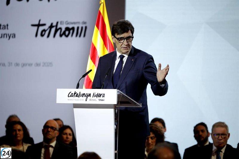 Illa promete 18.500 millones hasta 2030 para restaurar la primacía económica de Cataluña.