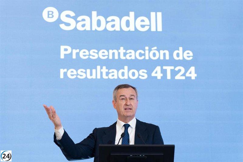 González-Bueno de Banco Sabadell asegura que la OPA carece de lógica ante el precio vigente.