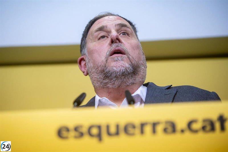 Junqueras aplaude la decisión de las familias de optar por el valenciano en la educación.