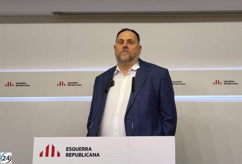 Junqueras exige la renuncia de directivos de Renfe y Adif por falta de cumplimiento en sus funciones.