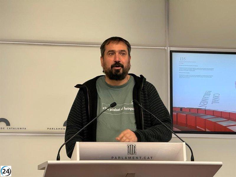 Cornellà (CUP) exige la salida urgente de Paneque por los problemas en Rodalies.