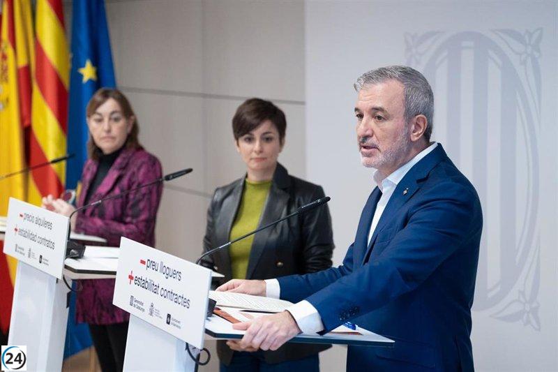 Collboni aplaude la reducción de alquileres en Barcelona: 