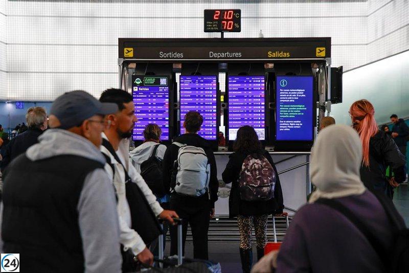 El Aeropuerto de Heathrow interrumpe operaciones, impactando 19 vuelos desde Barcelona este viernes.