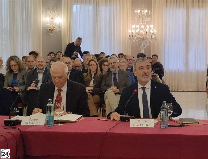 Collboni destaca la habilidad de Barcelona para lograr la paz en tiempos difíciles.