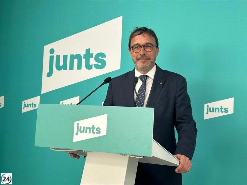 Junts critica la ausencia de Illa al frente de la reunión sobre los aranceles.