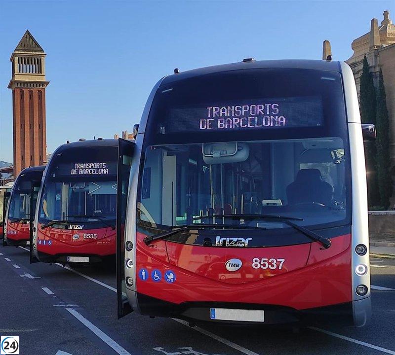 Caída del 1,6% en el uso del autobús urbano en Catalunya durante febrero.